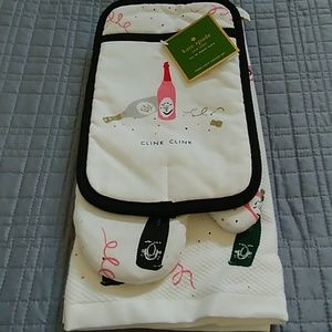 NWT kate spade 3 piece kitchen set